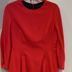 Rich red Zara dress